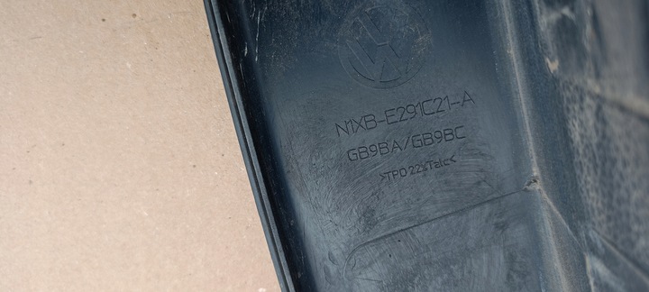 фото №7, Планка ліва na крило задній лівий накладка vw amarok ii 2 n1xb-e291c21-a