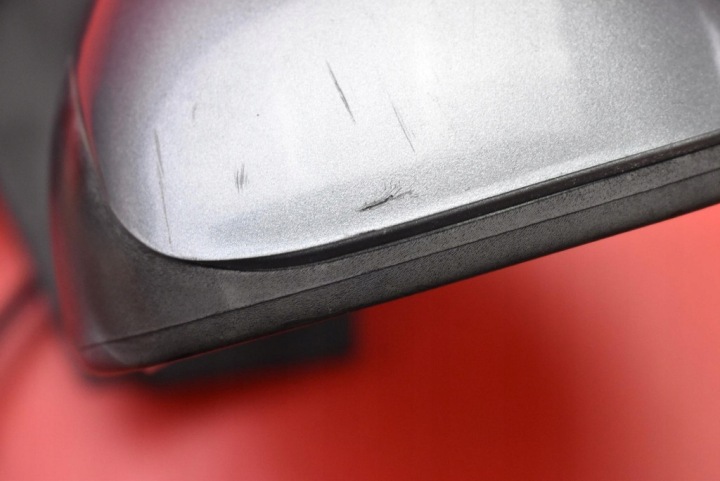 фото №7, Зеркало левое серый eu 02-6367 toyota yaris 2 ii 05-09 3 pin