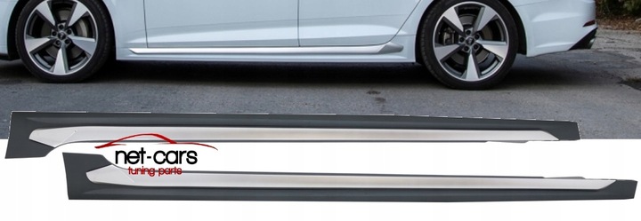 фото №1, Пороги планки audi a5 b9 f5 16-... sportback s line s5 rs5