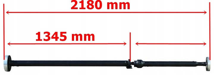 фото №1, Wał приводной skoda octavia combi 2.0 tdi 4x4 длина 2180 mm задний