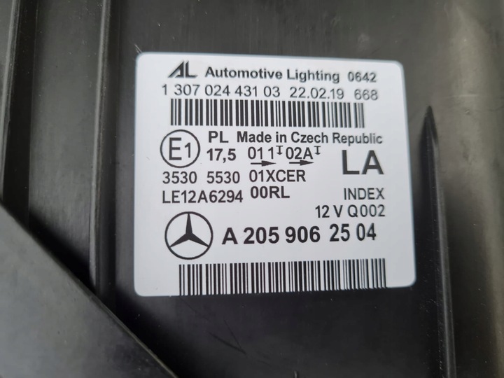 фото №15, Mercedes c класс 205 w205 лампы полный led performance 2059062404 2059062504