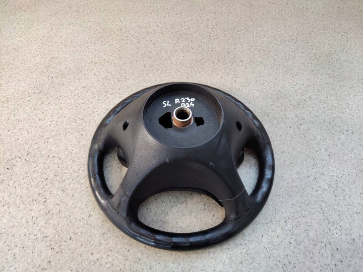 фото №10, Руль кожа кожаный mercedes sl r230 w230 подушка комплект