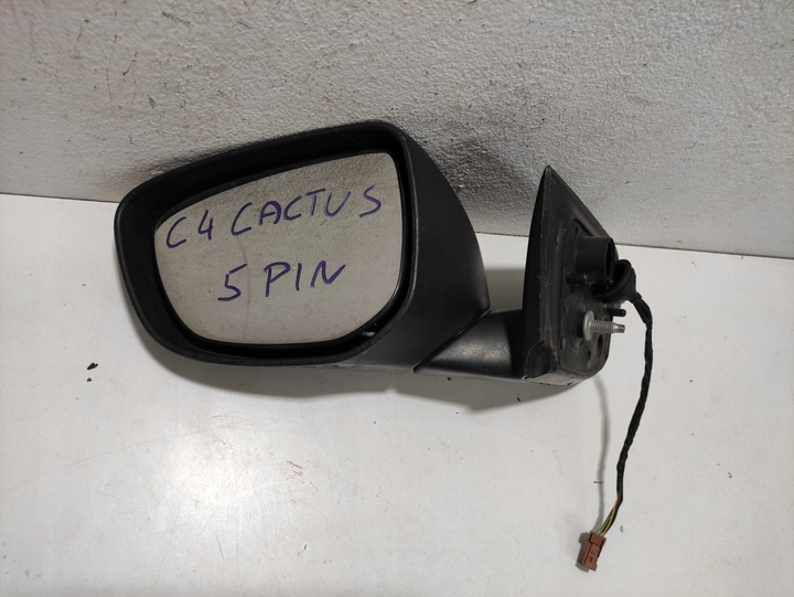 фото №1, Citroen c4 cactus дзеркало ліві 5 pin