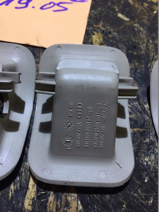 фото №9, A4 a5 a6 заглушка isofix зад комплект 8t0887233a
