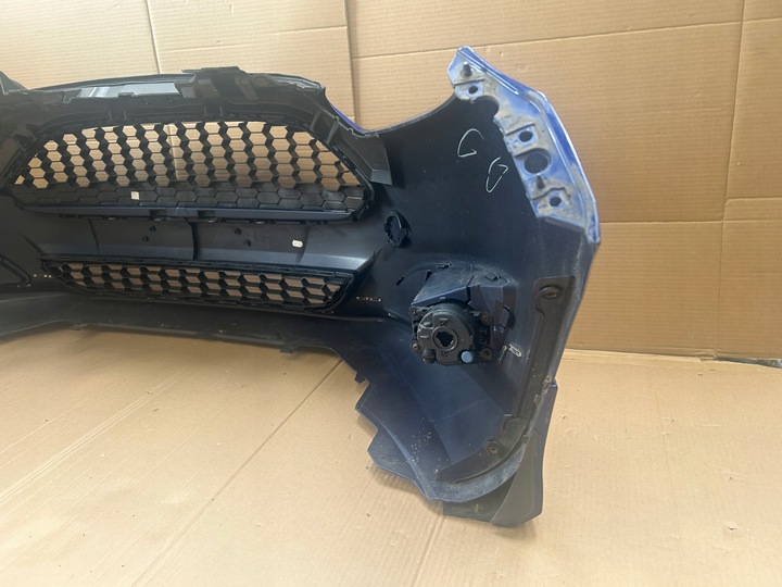 фото №14, Ford fiesta mk7 рестайлінг st-line 2012-2017 бампер перед deep impact блакитний