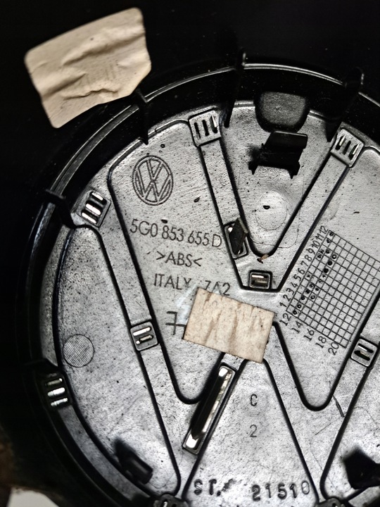 фото №10, Vw golf vii решітка радіатора решітка хром w бампер перед 5g0853655e оригінал