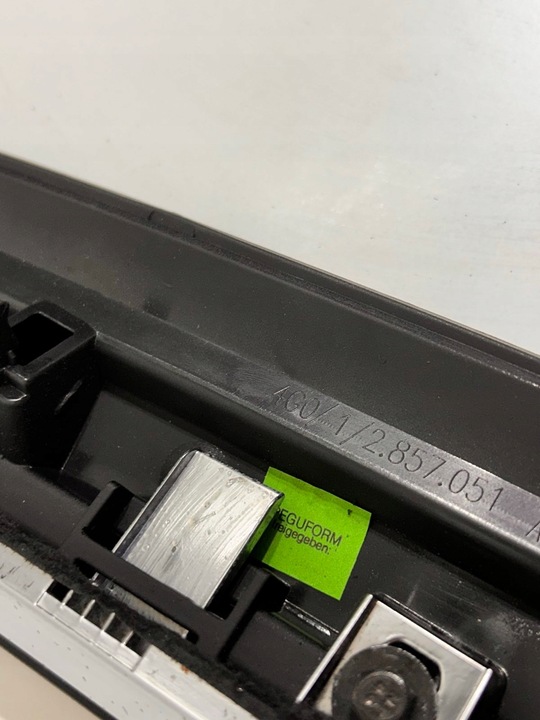 фото №5, Планка верхняя консоли маскировочная накладка audi a6 c7 4g0 857 051