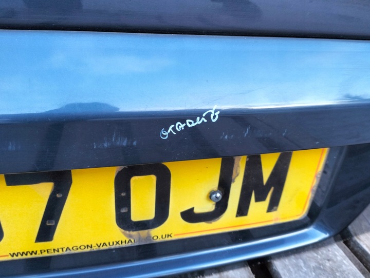 фото №9, Крышка зад стекло opel signum рестайлинг цвет z168 годы 2005-2008