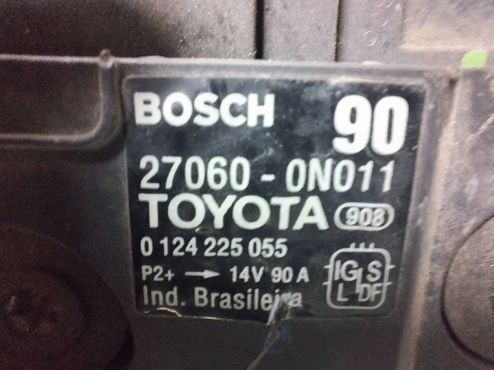 фото №5, Генератор 27060-0n011 toyota yaris ii 06-11