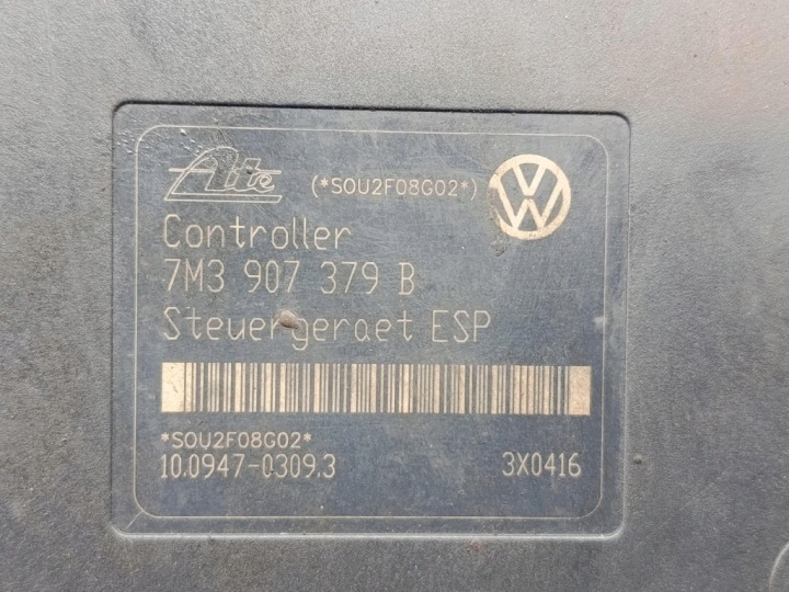 фото №7, Volkswagen sharan i 1.9tdi блок управления abs 7m3614111