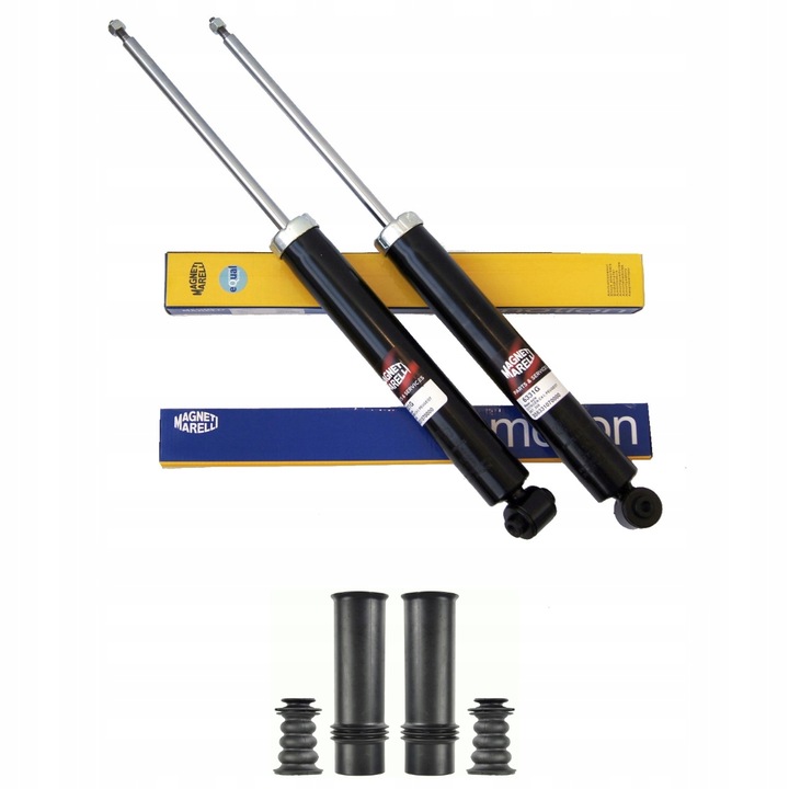 фото №1, Амортизаторы зад + защитные накладки отбойники do citroen c4 i peugeot 307