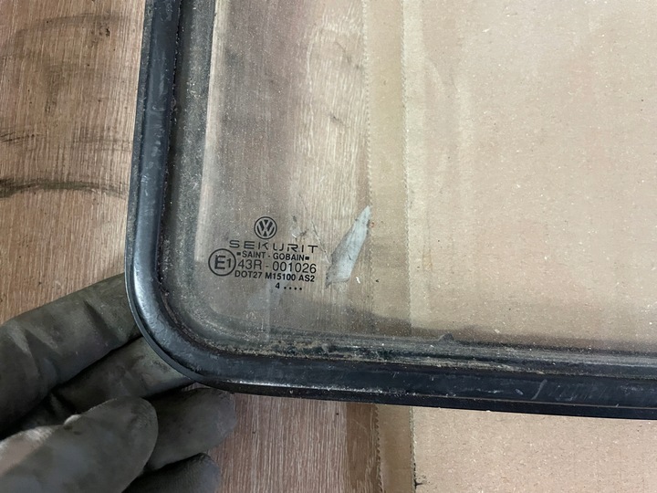 фото №6, Скло зад стіни перегородки кабіни przesuwana vw t4