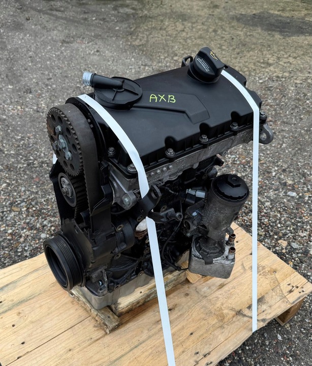 фото №1, Двигун vw t5 1.9 tdi стійка з система i pompowtryskami axb axc