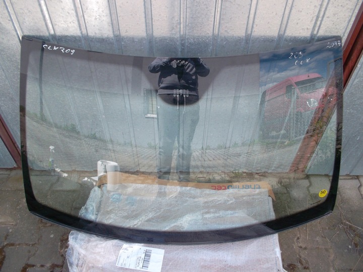 фото №1, Mercedes clk 209 w209 стекло передняя перед зелёная элегант a2096703301