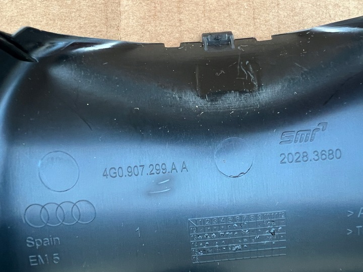 фото №13, Audi a6 a7 c7 4g рестайлинг панель лампа потолок чёрная зеркало комплект