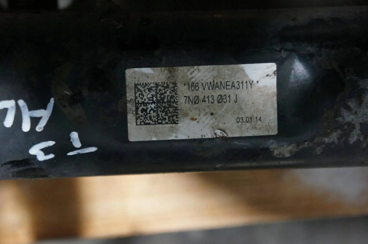 фото №8, Поворотный кулак ступица левый перед передняя амортизатор seat alhambra 7n 2.0