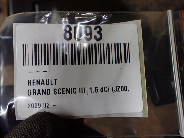 фото №11, Зеркало левая 10 pin renault grand scenic iii 11r 1.6 dci аксессуары 8093