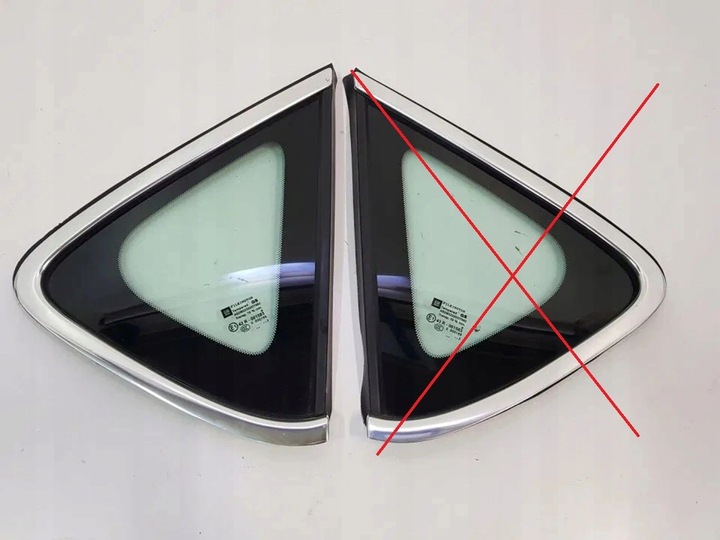 фото №1, Стекло кузовная треугольник зад правый хром astra iv j hb