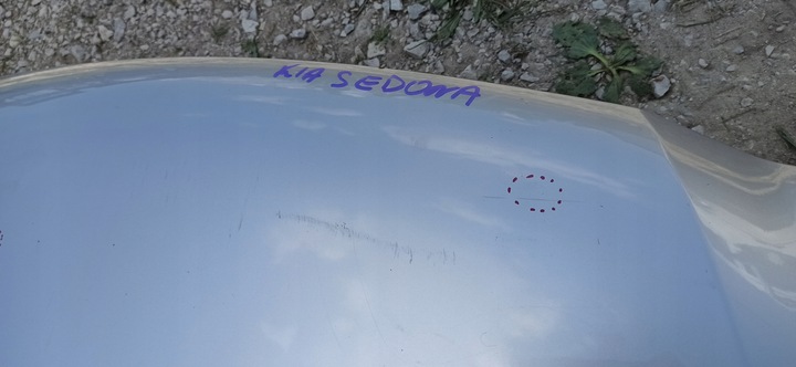 фото №10, Капот kia sedona ii рестайлінг 09-12 оригінальний лак