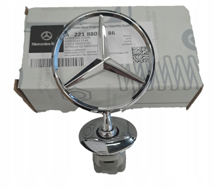 фото №1, Емблема зірка капота mercedes wiele моделі