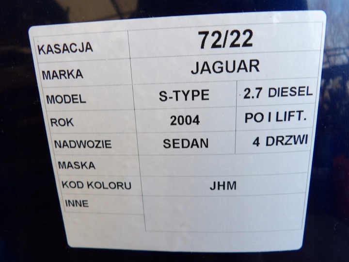 фото №6, Капот jaguar s-type рестайлинг lak. jhm