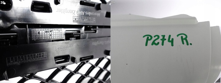 фото №12, Mercedes g-klasa w463 amg 63 65 12-18 рестайлинг решётка радиатора решётка корпус перед