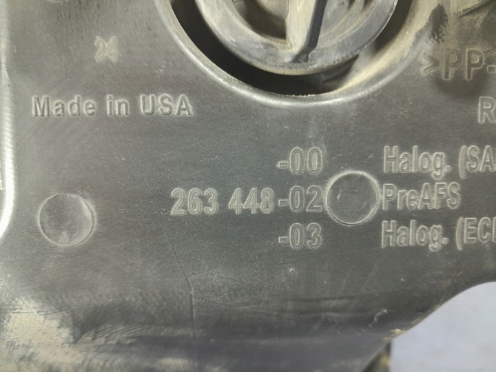 фото №8, Mercedes r w251 лампа фара правые ксенон 263448-02