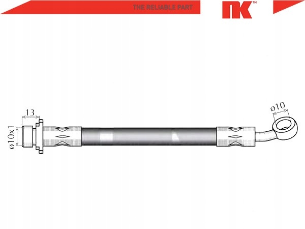 фото №3, Nk 852677 шланг гальмівний гнучкий