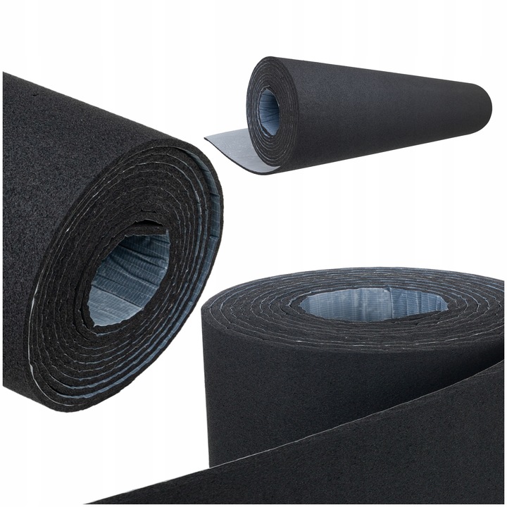 фото №11, Пена wyciszająca premium 6mm з klejem ролики