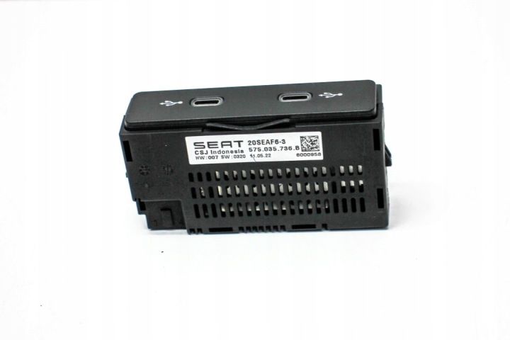 фото №9, Usb seat ateca kh7 575035736b 1.5l бензин 110kw 2022