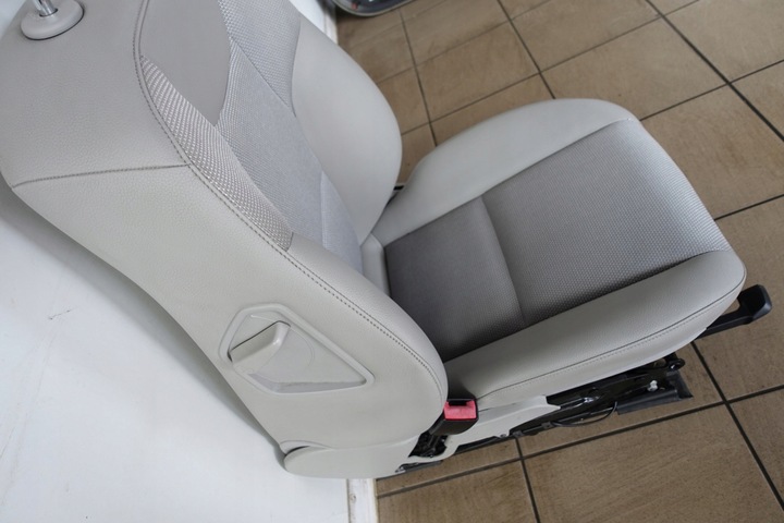 фото №10, Mercedes w204 сиденье водителя левый pół кожа перед переднее