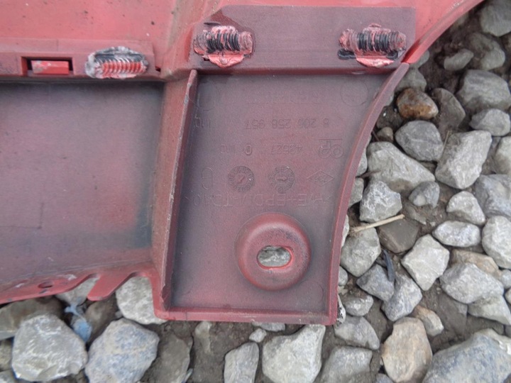 фото №11, Бампер зад задний renault modus 2004- код краски: ov797 8200258959