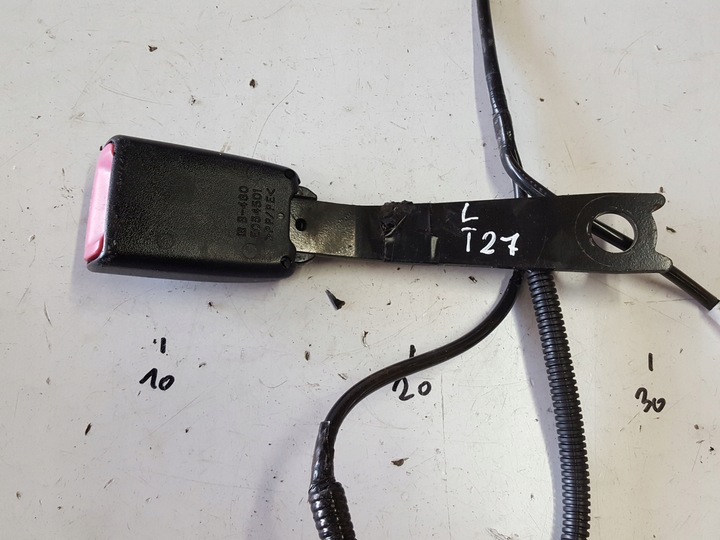 фото №2, Toyota avensis iii t27 09-15r застёжка ремня левая перед