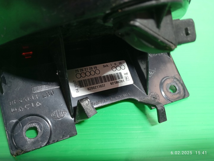 фото №11, Свет сплава dacia logan i sedan 04-08 8200211037