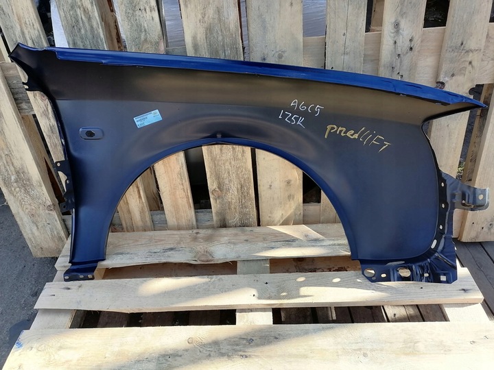 фото №6, Крыло левый перед audi a6 c5 lz5k дорестайлинг оцинковка