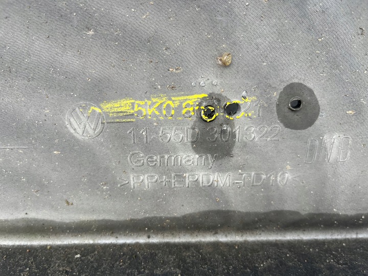 фото №10, Volkswagen golf 6 vi 08-12 5k0 hb бампер перед переднее + защита оригинал