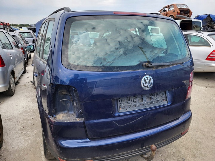 фото №9, Vw touran i рестайлинг крышка багажника синяя