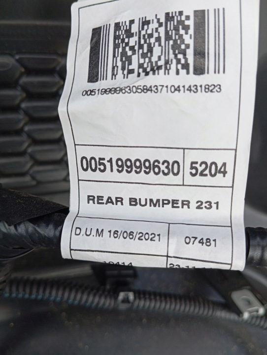 фото №9, Задній бампер jeep renegade 735579025 pdc новий оригінал структура