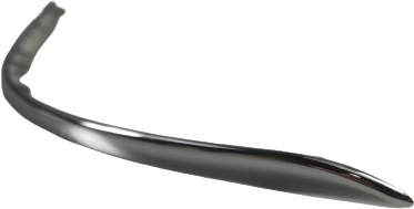 фото №3, Планка хром бампера перед mercedes w204 левая ava