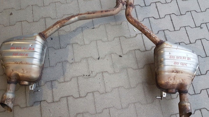 фото №9, Audi a4 b8 вихлоп глушник 8k0253611bb 8k0253611ba