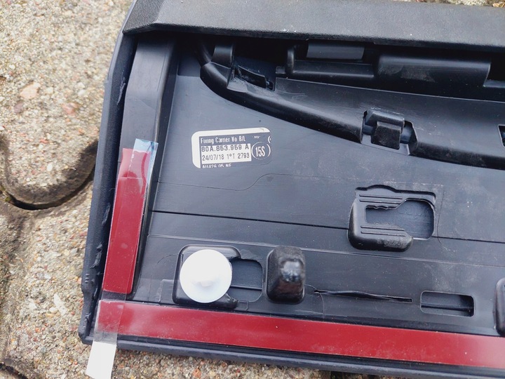 фото №12, Audi q5 sq5 80a планка двері лівий перед карбон 80a853959a