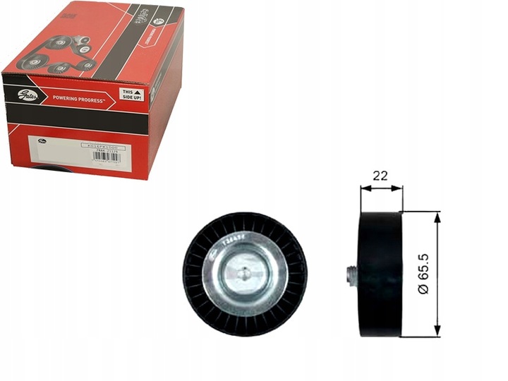 фото №4, Gates ролик напрямна ремінь kia ceed/soul/venga