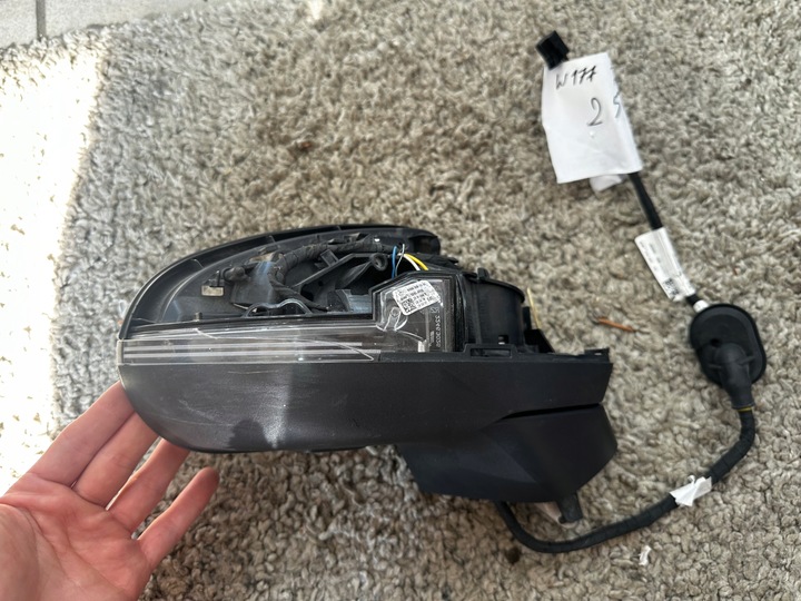 фото №7, Mercedes a w177 дзеркало праві 7+7pin a0998117400