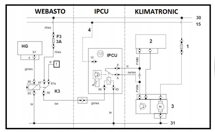 фото №3, Модуль ipcu vw блок управления вентилятора