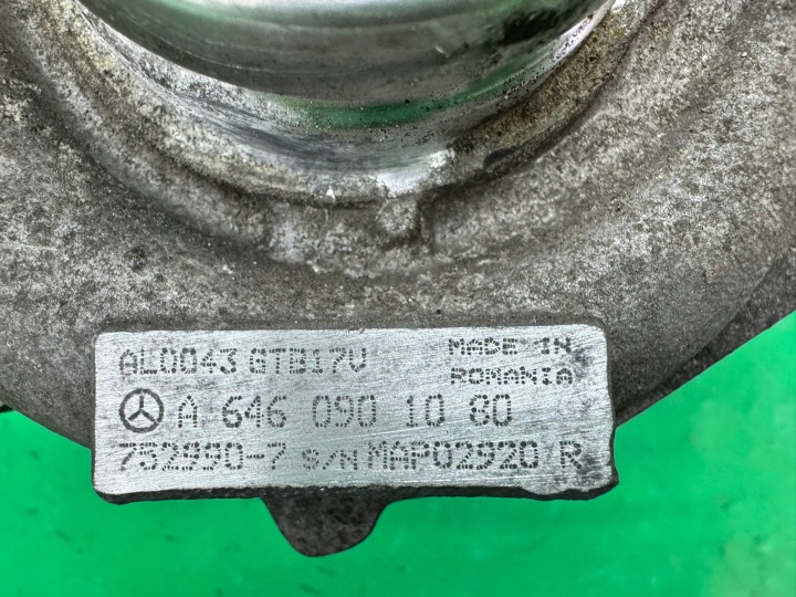 фото №13, Турбіна турбонагнітач регулятор a6460901080 mercedes c клас w204 2.2 cdi