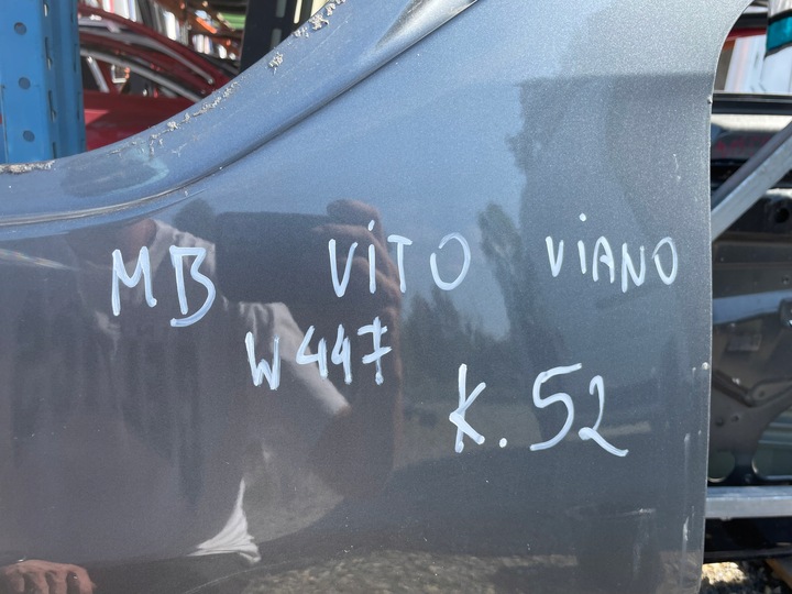 фото №8, Крышка зад задняя mercedes v класс w447 viano