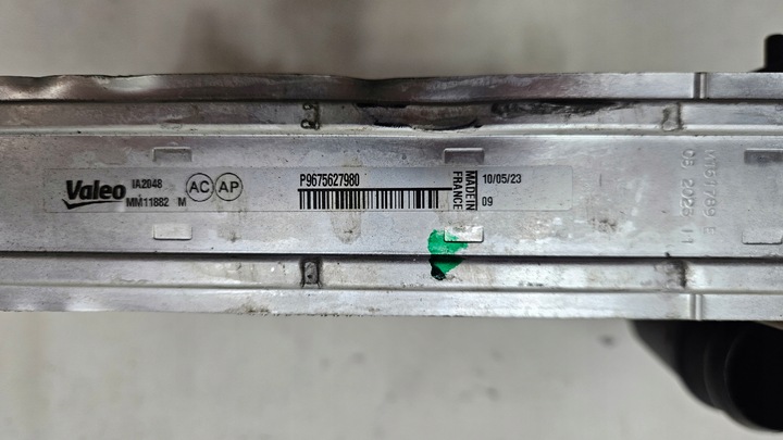 фото №8, Радіаторів інтеркулер peugeot 308 t9 9675627980