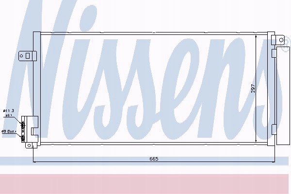фото №13, Радіаторів кондиціонера з осушувач nissens 94899 55700408