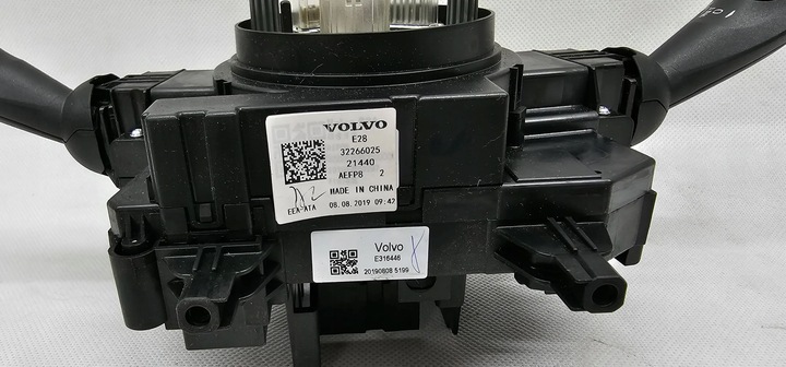 фото №5, Volvo xc90 ii подрулевые рычаги лента подушка безопасности переключатель fv