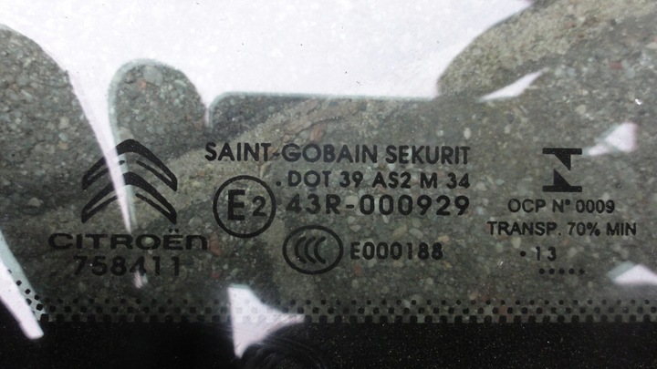 фото №5, C4 picasso ii скло кузовна праві лівий перед 13r